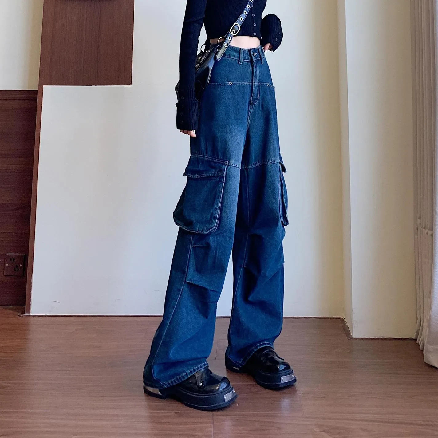 Solid Ankle Cut Jeans for Effortless Style