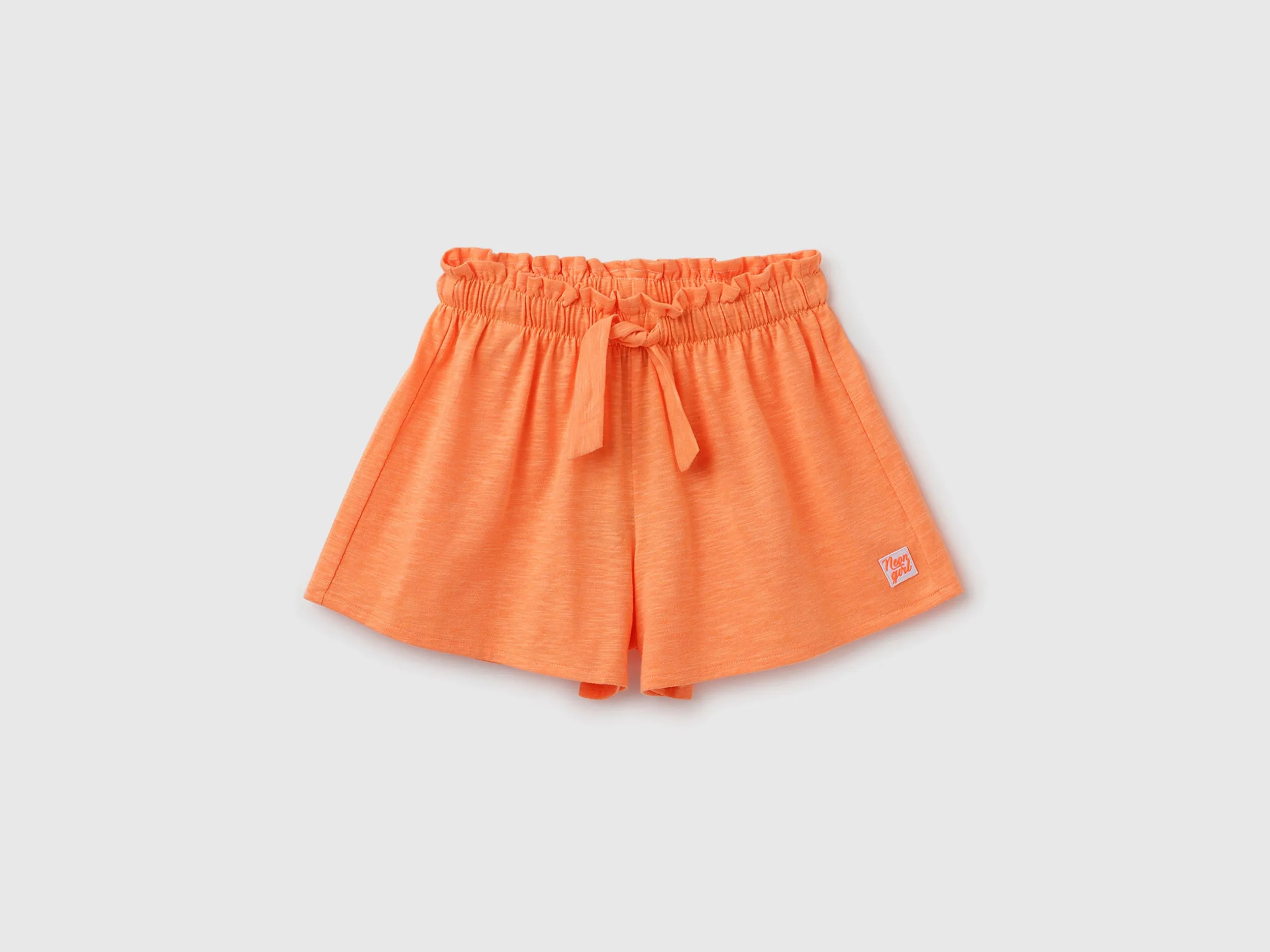 Solid Regular Fit Mid Rise Shorts
