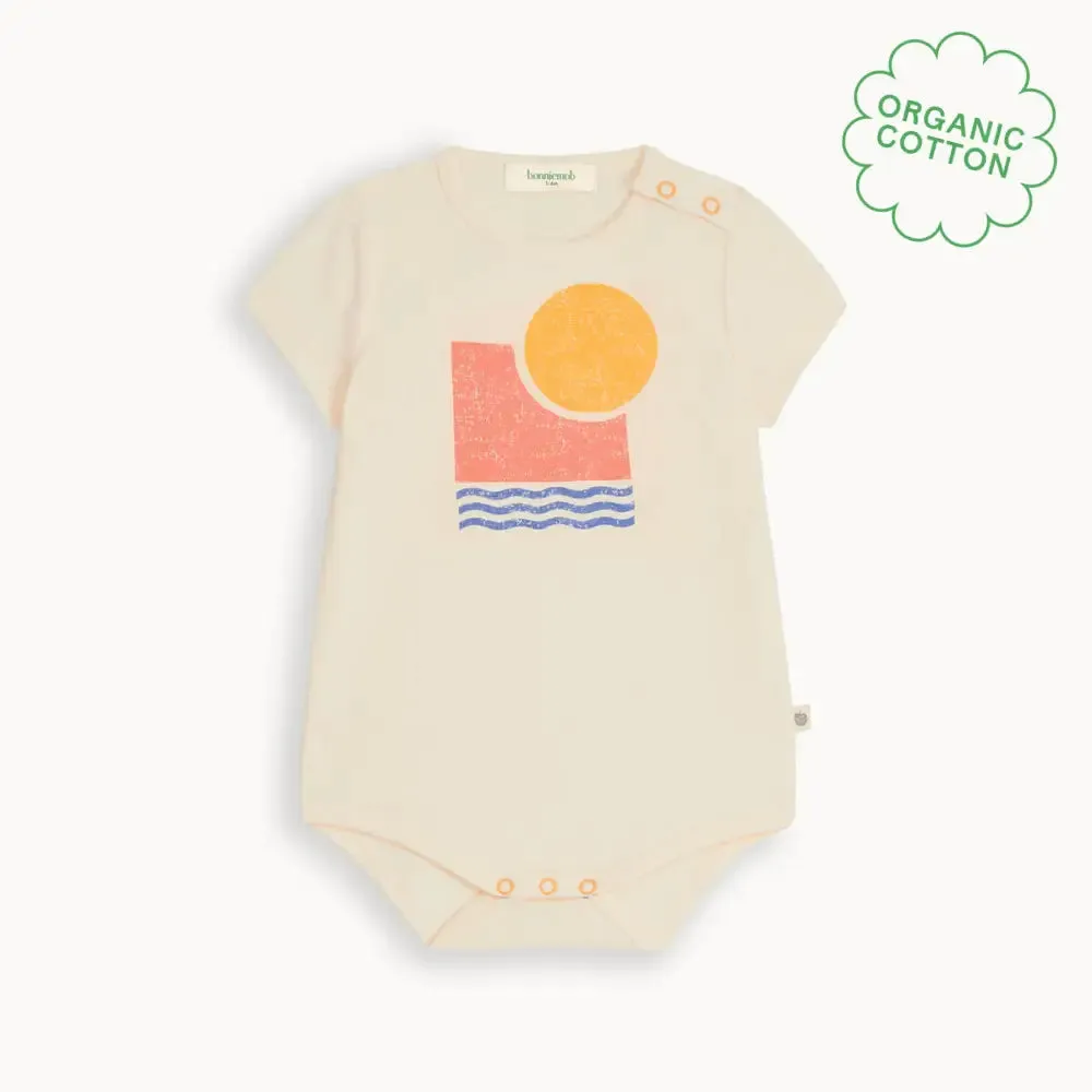 Sorbetto - Sunset Jersey Baby Bodysuit