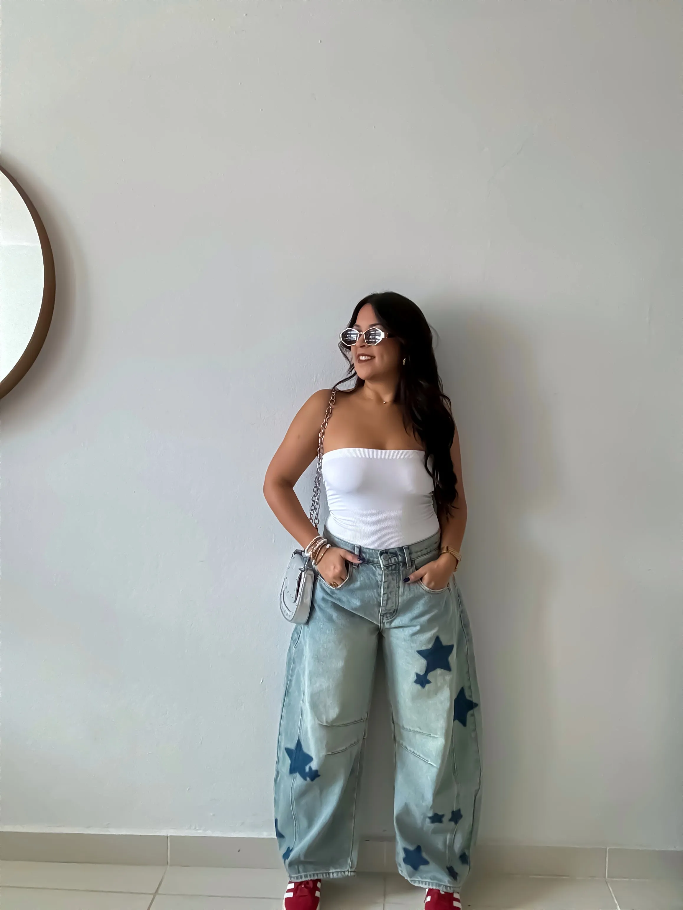 Star Barrel Jeans