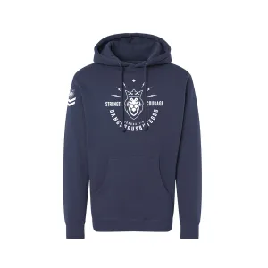 Strength & Courage Heavy Weight Hoodie