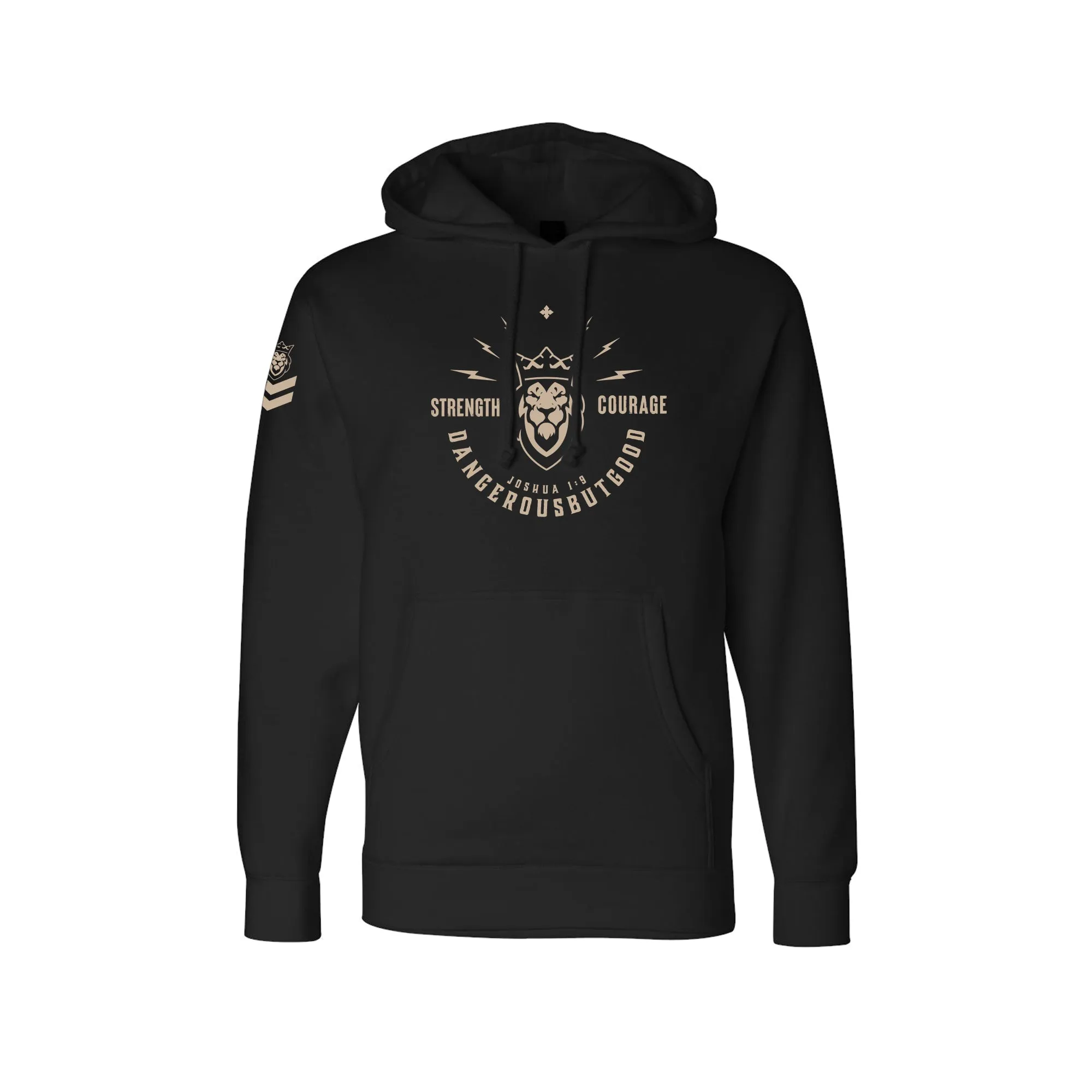 Strength & Courage Heavy Weight Hoodie