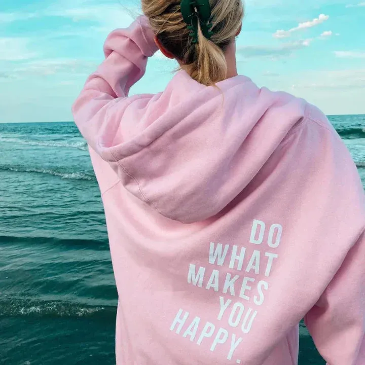 Stylish hooded Elizabeth sweatshirt