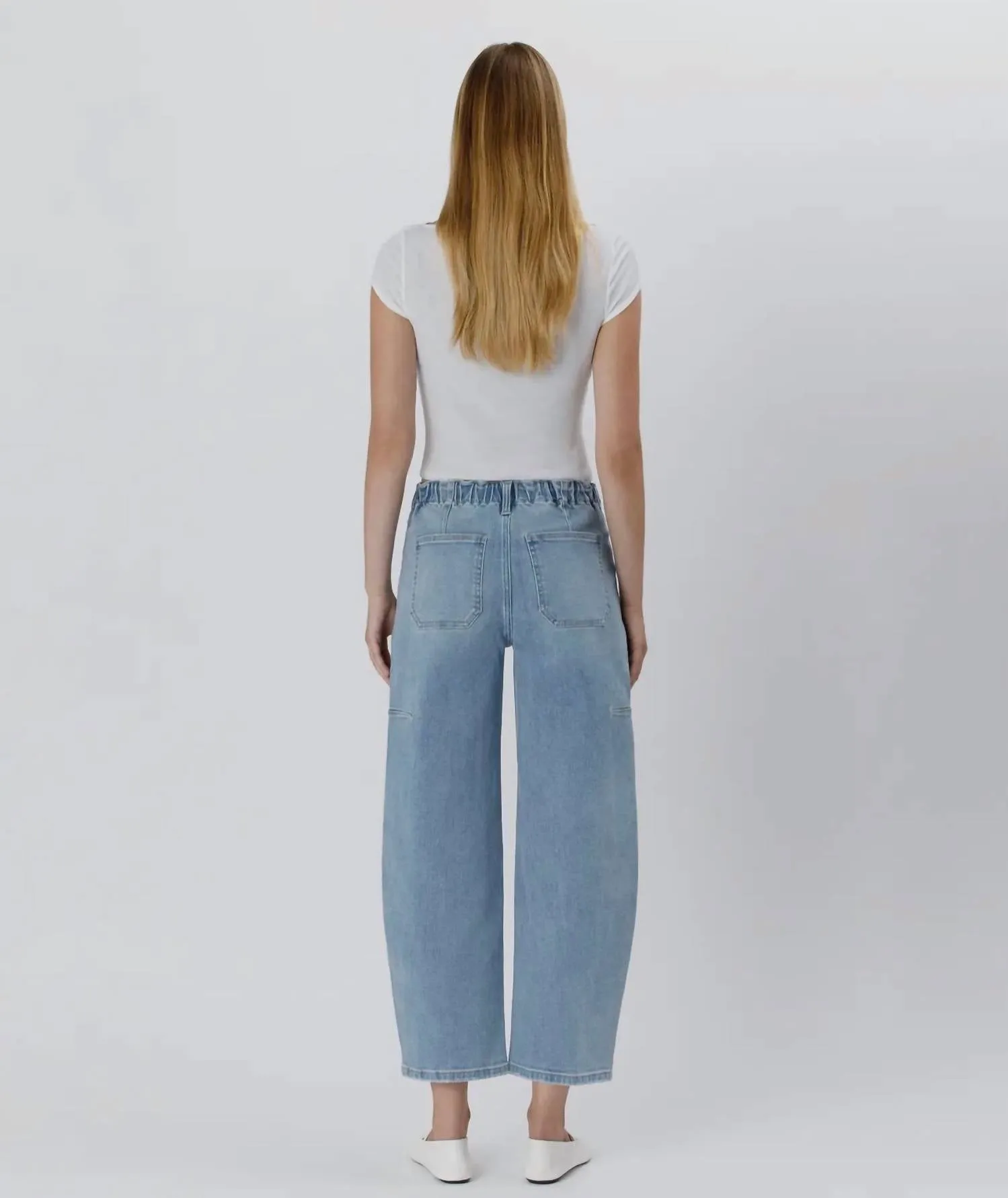 Super High Rise Barrel Jeans In Accomplishments