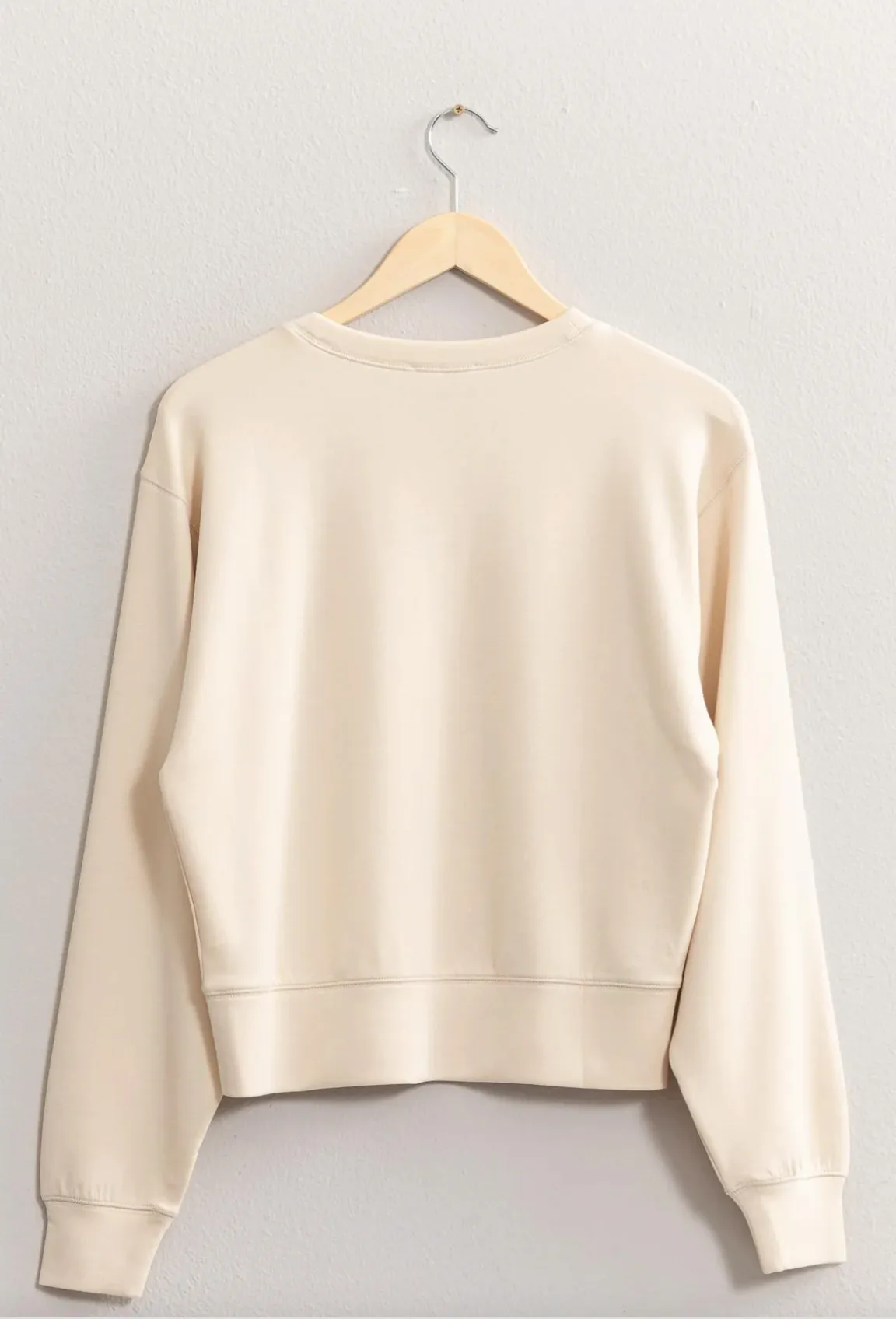 Take It Easy Sweatshirt in Alpaca