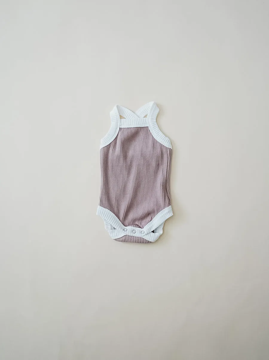 TANK BODYSUIT - TAUPE