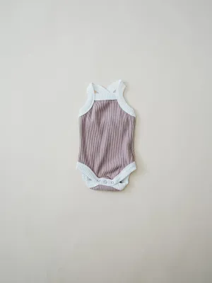 TANK BODYSUIT - TAUPE