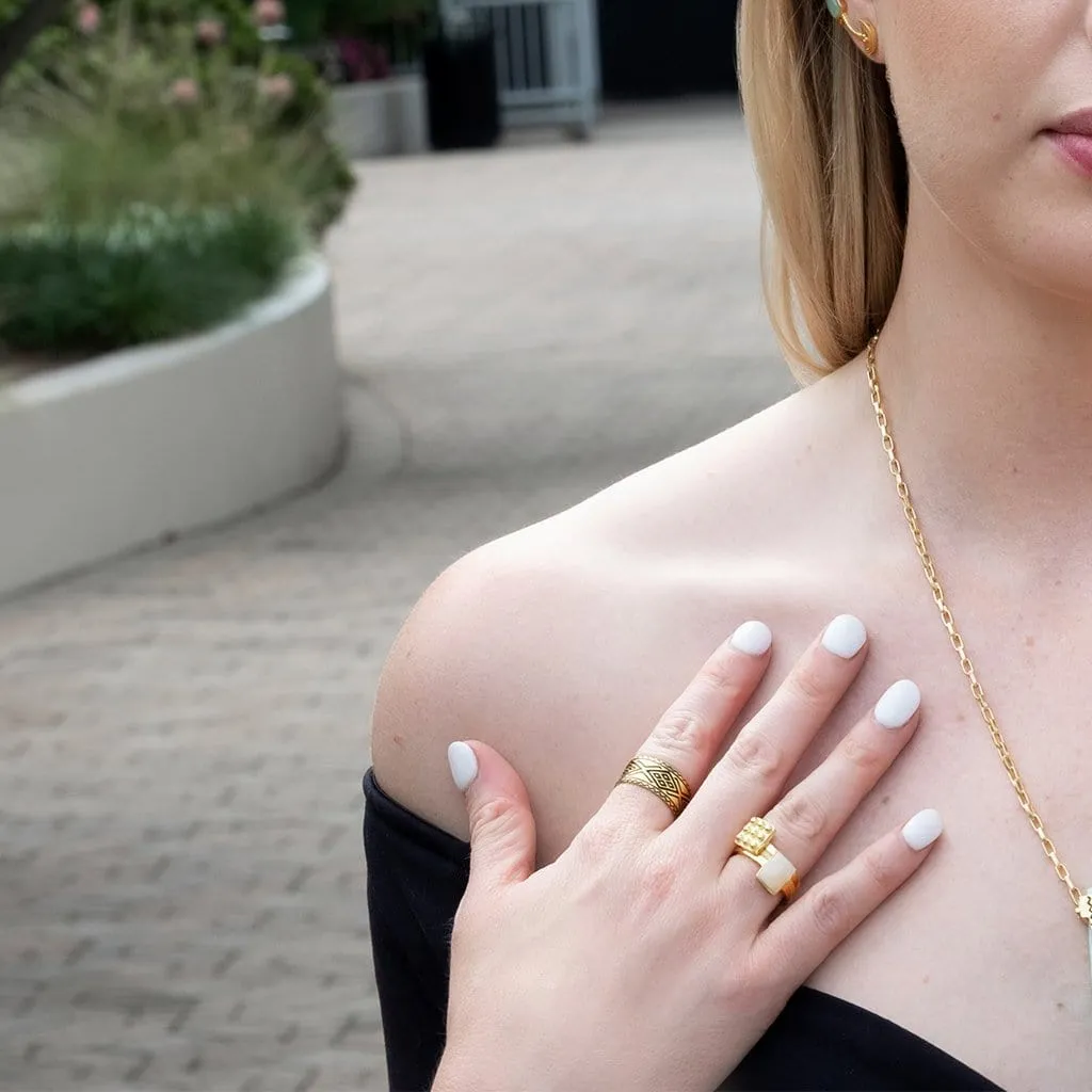 Telsom Quartz Stackable | 4-IN-1 Ring