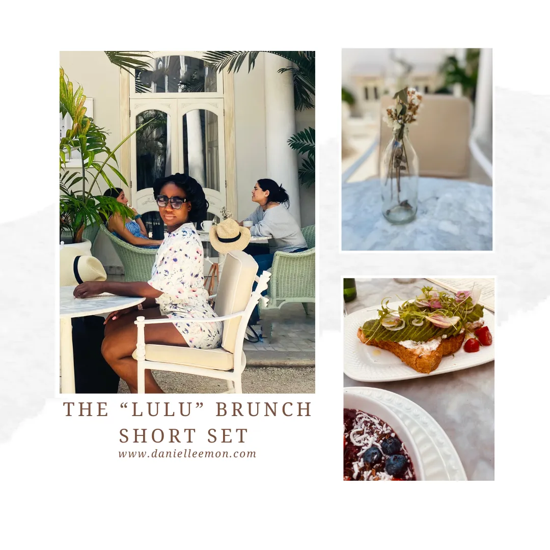 The "Lulu" Brunch Short Set
