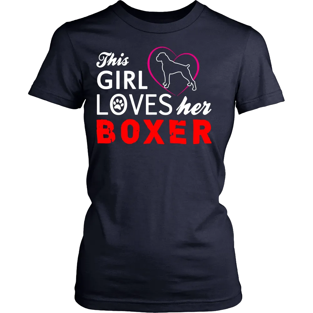This Girl loves her Boxer