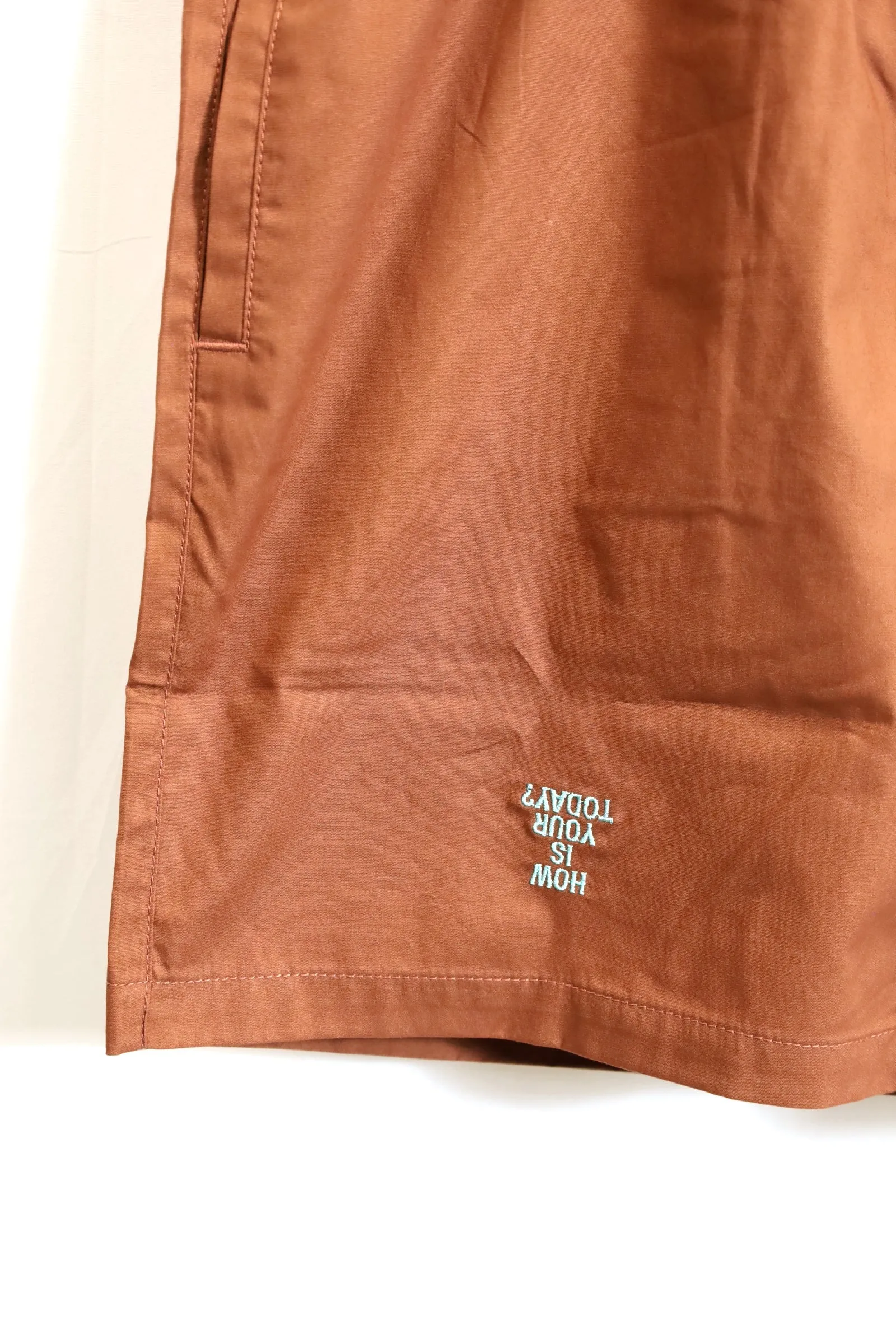 TODAY edition / MY PACE Easy Shorts-ORANGE