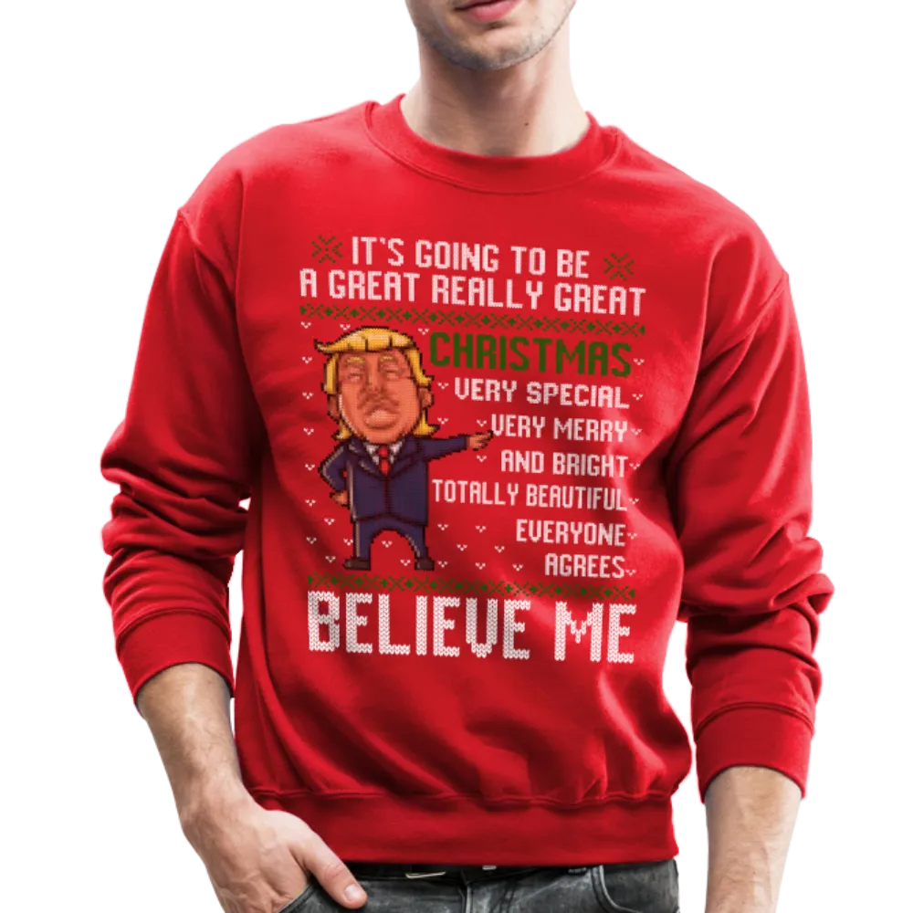 Trump Ugly Sweather Crewneck Sweatshirt (CK1646)