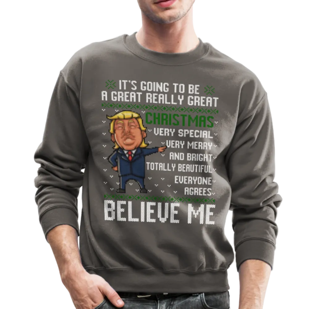 Trump Ugly Sweather Crewneck Sweatshirt (CK1646)