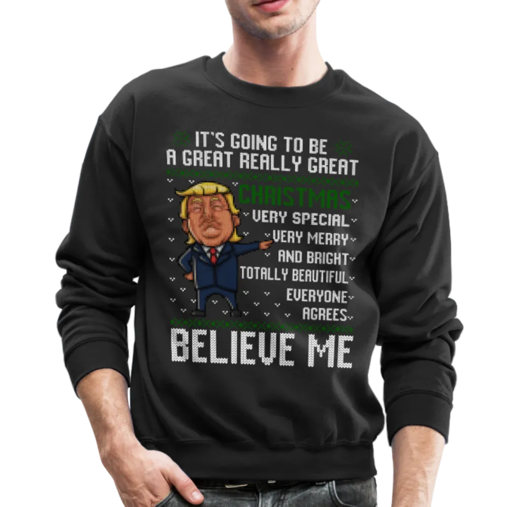 Trump Ugly Sweather Crewneck Sweatshirt (CK1646)
