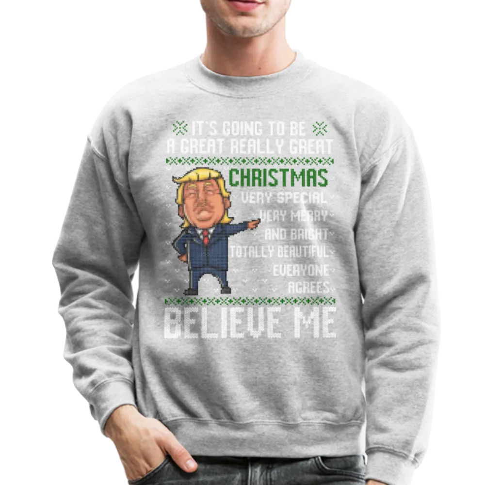 Trump Ugly Sweather Crewneck Sweatshirt (CK1646)