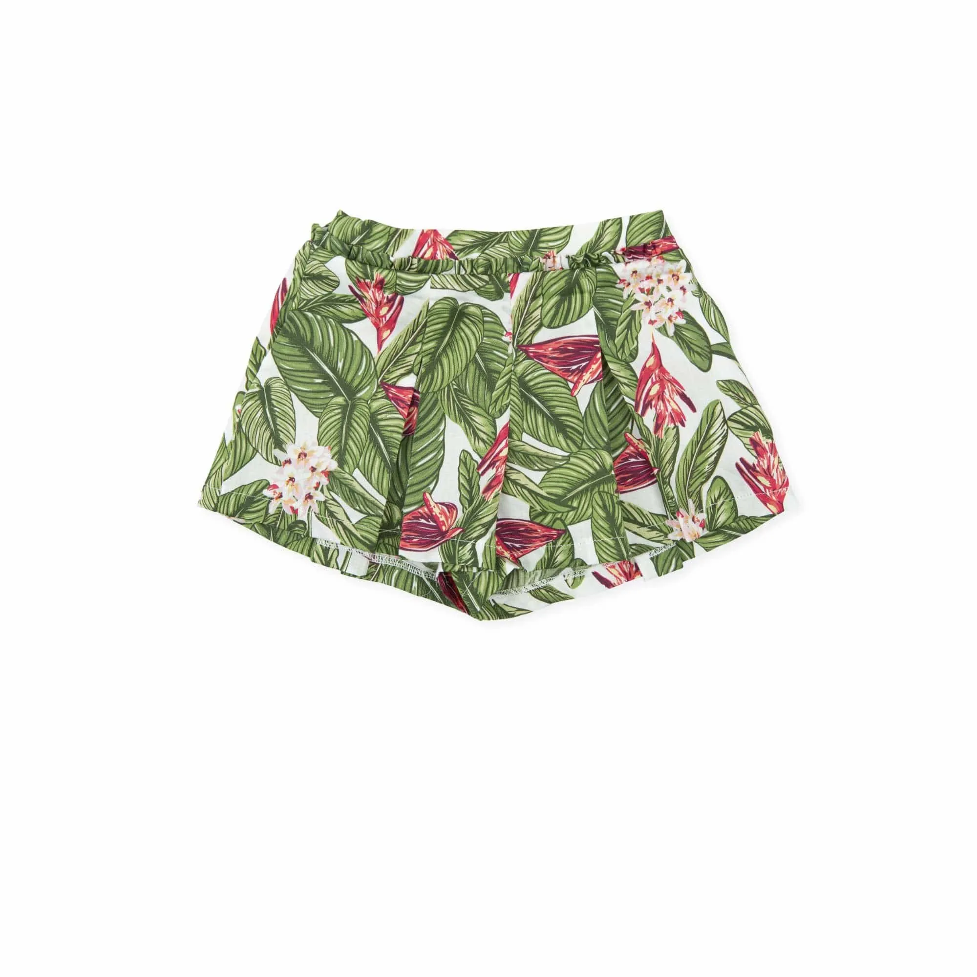 Tutto Piccolo Girls Floral Shorts
