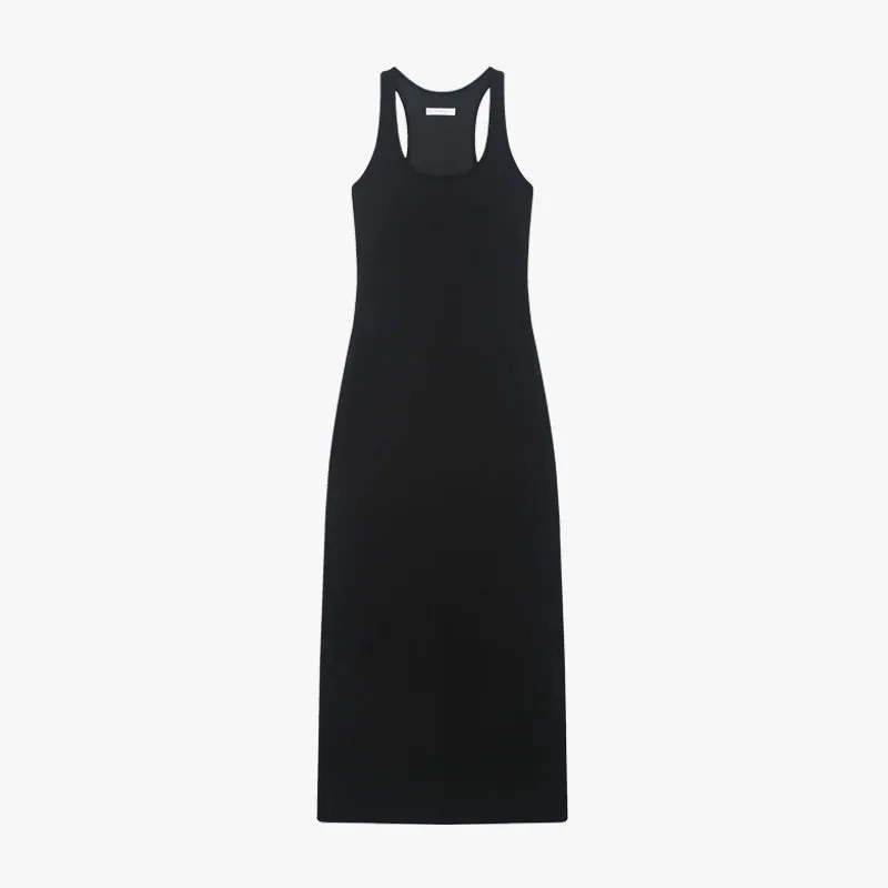 Ultra-long Sleeveless Racerback Dress