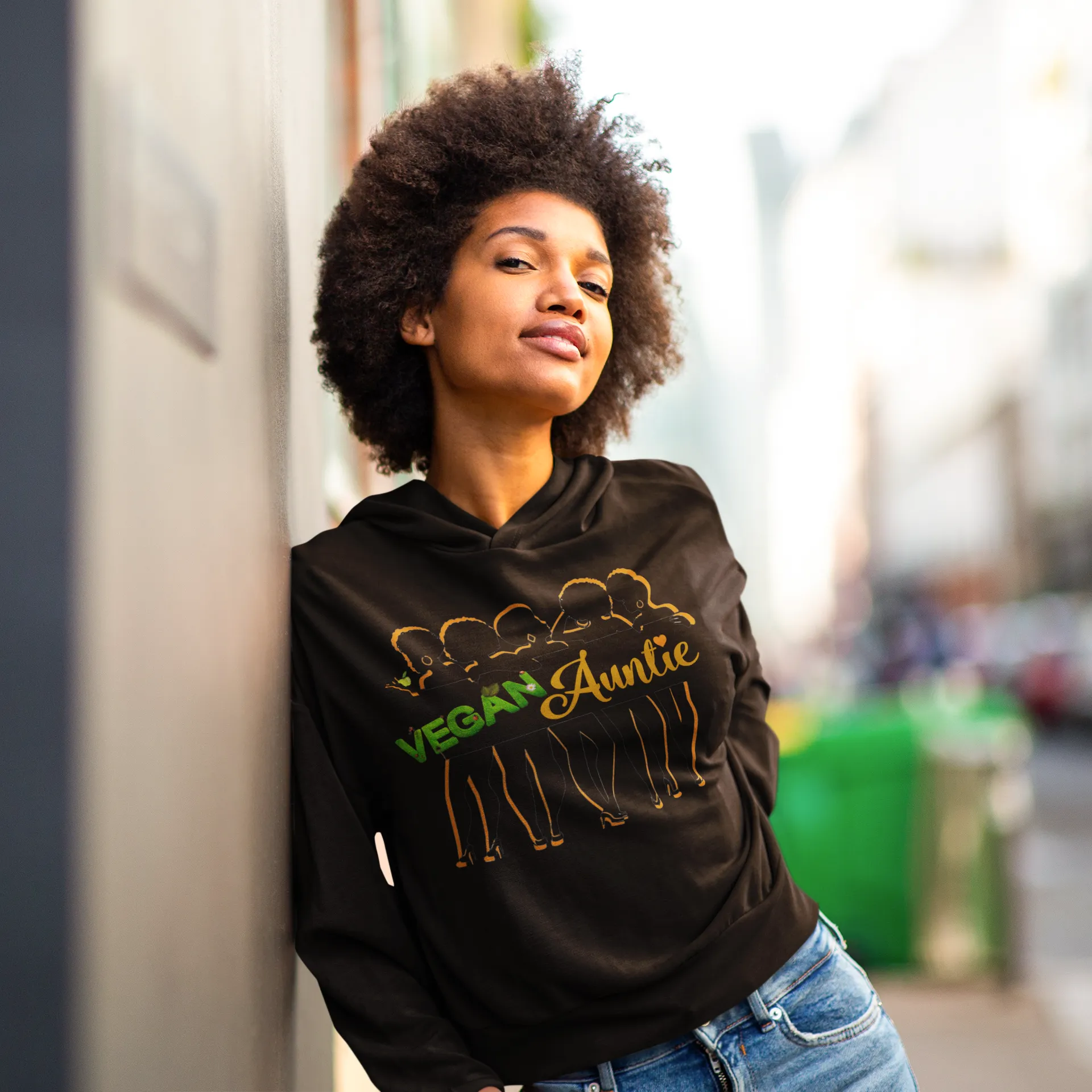 Vegan Auntie Hoodie (unisex)