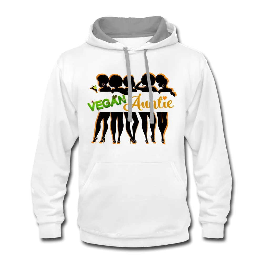 Vegan Auntie Hoodie (white)