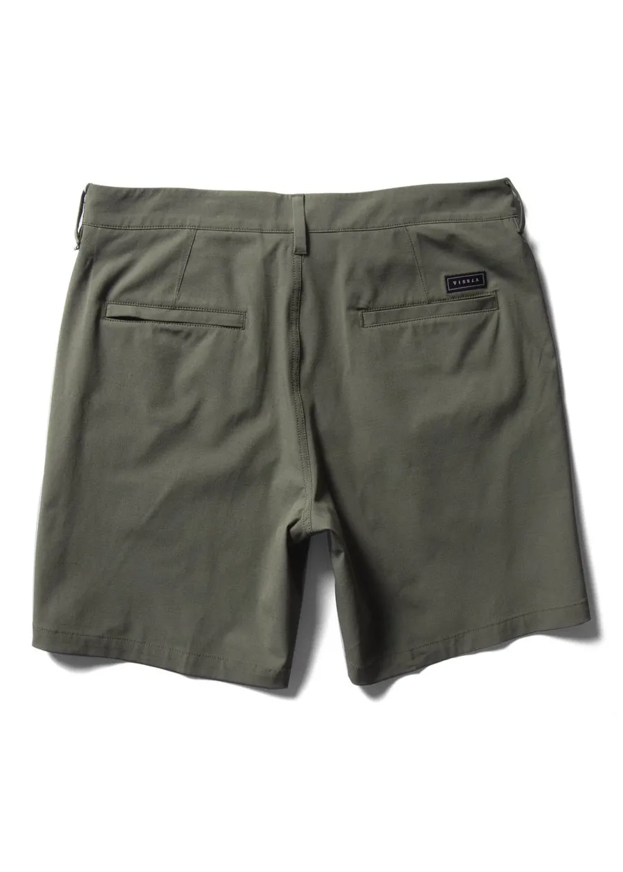 Vissla - Cutlap Eco 17.5" Hybrid Walkshort - Army