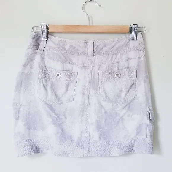 WHBM 100% Silk Mini Skirt EUC!