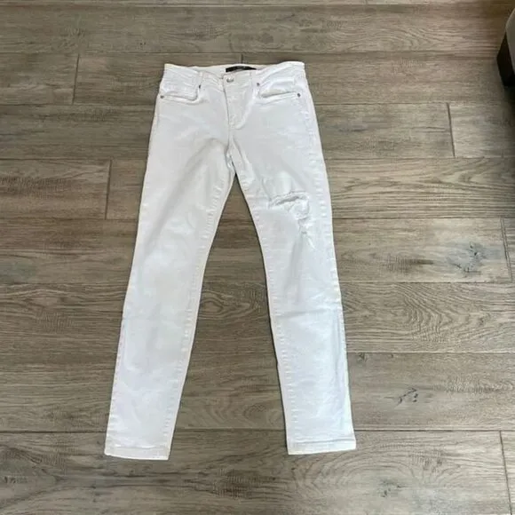 White Joes Skinny Ankle Jeans 28