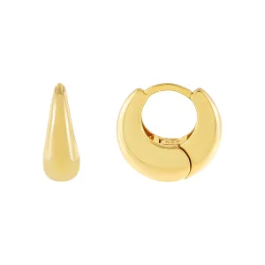 Wide Huggie Earring