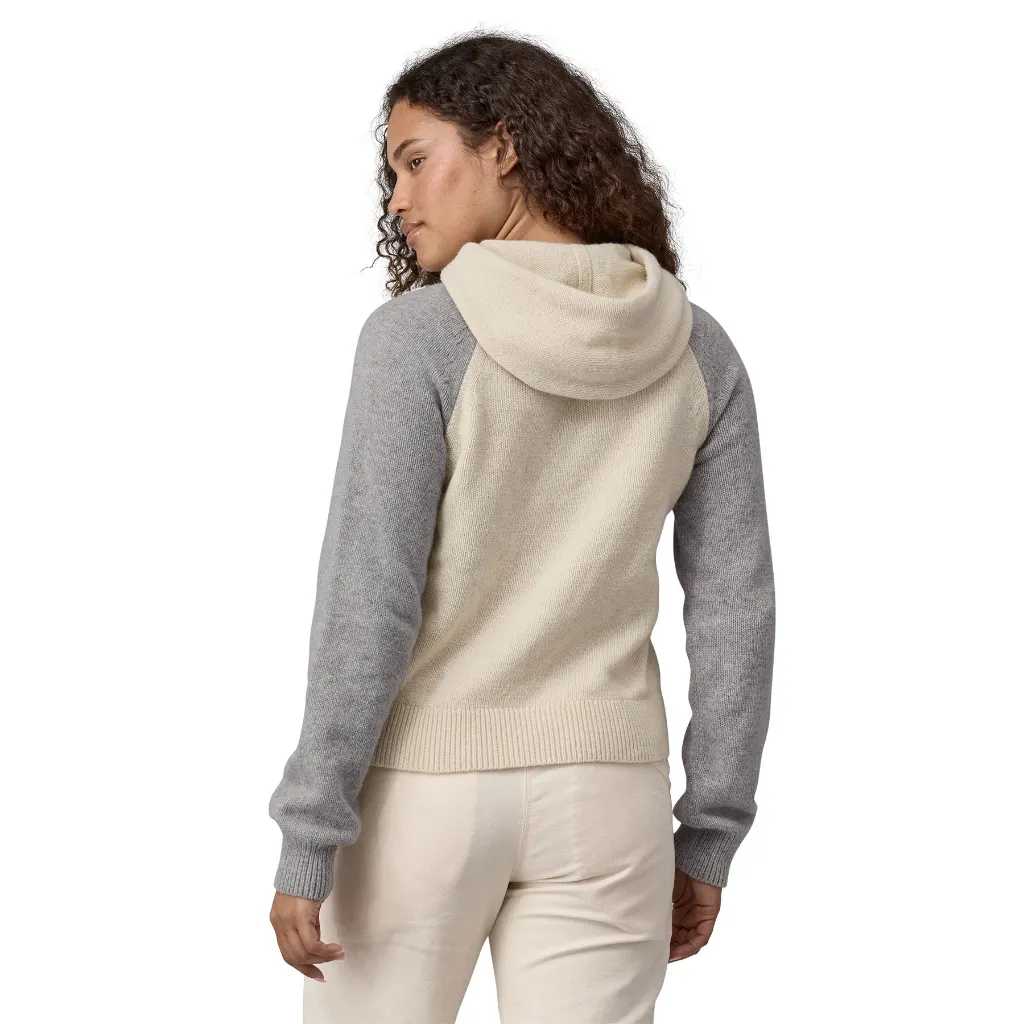 Women's Recycled Wool Blend Hooded Pullover