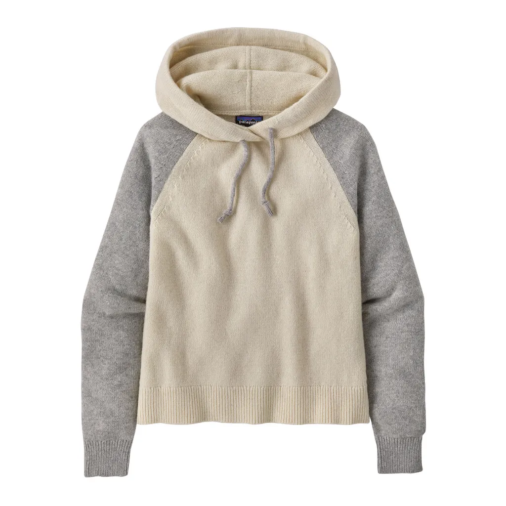 Women's Recycled Wool Blend Hooded Pullover