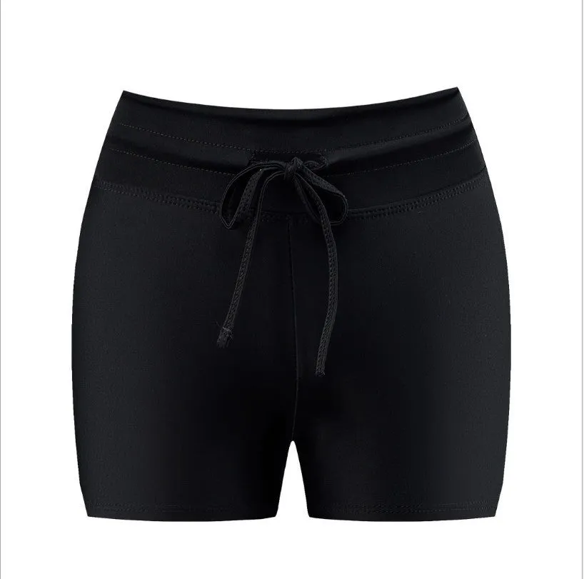 Women's Summer Yoga Pants Boxer Swimming Shorts