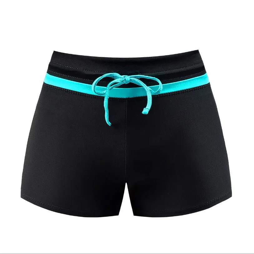 Women's Summer Yoga Pants Boxer Swimming Shorts