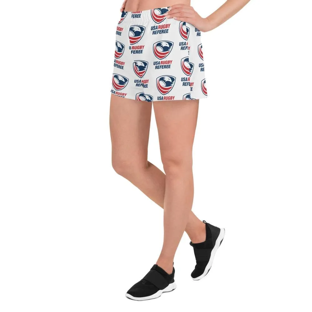 Women's USA Rugby Referees Athletic Short Shorts