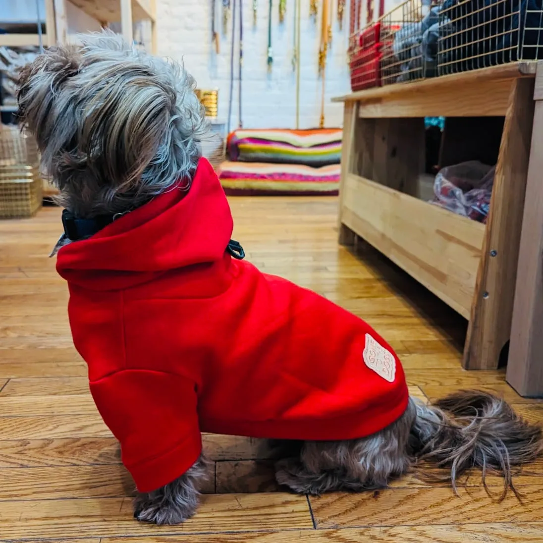 Wyatt Hoodie Sweatshirt - Red
