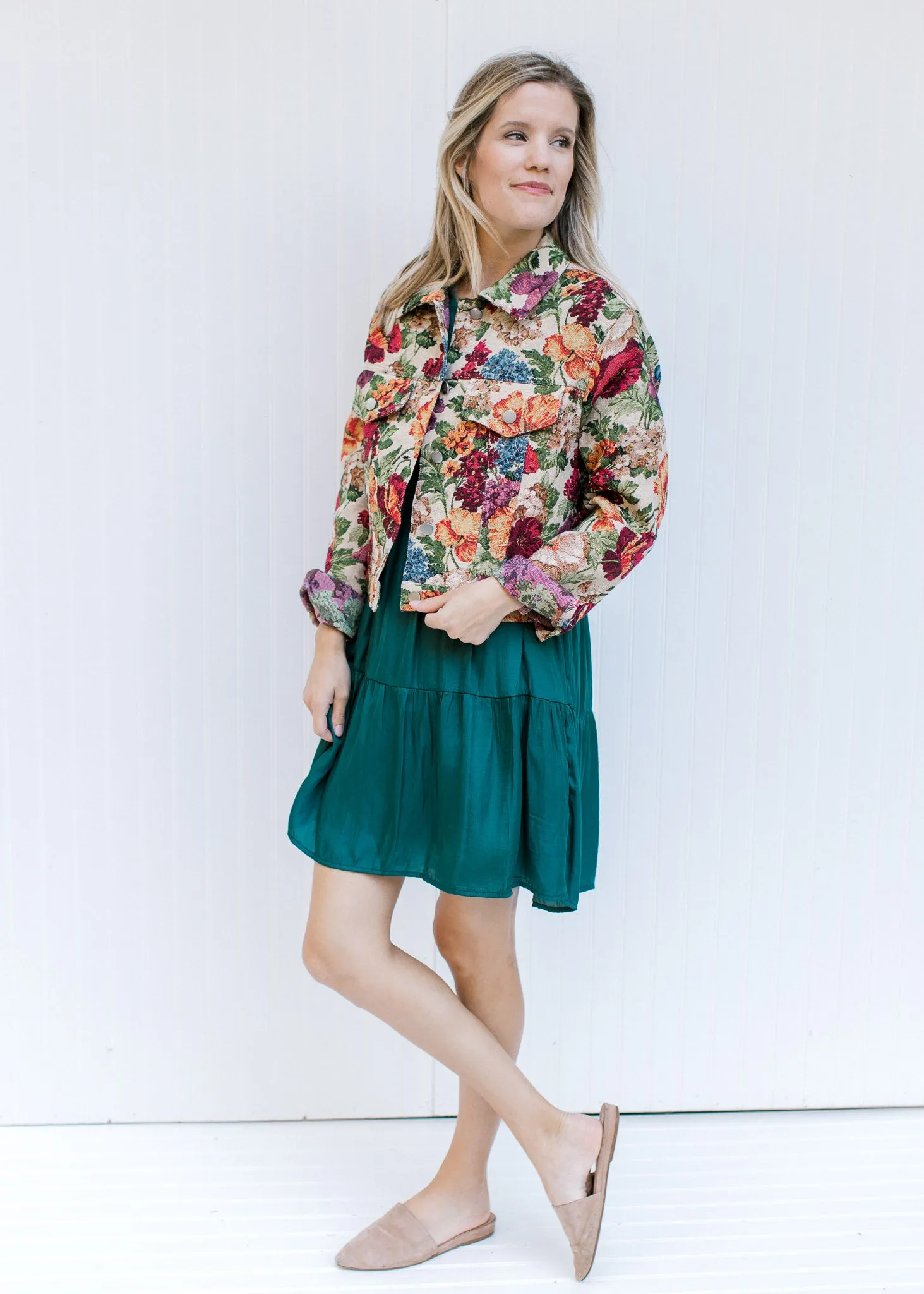 X Hunter Green Dress