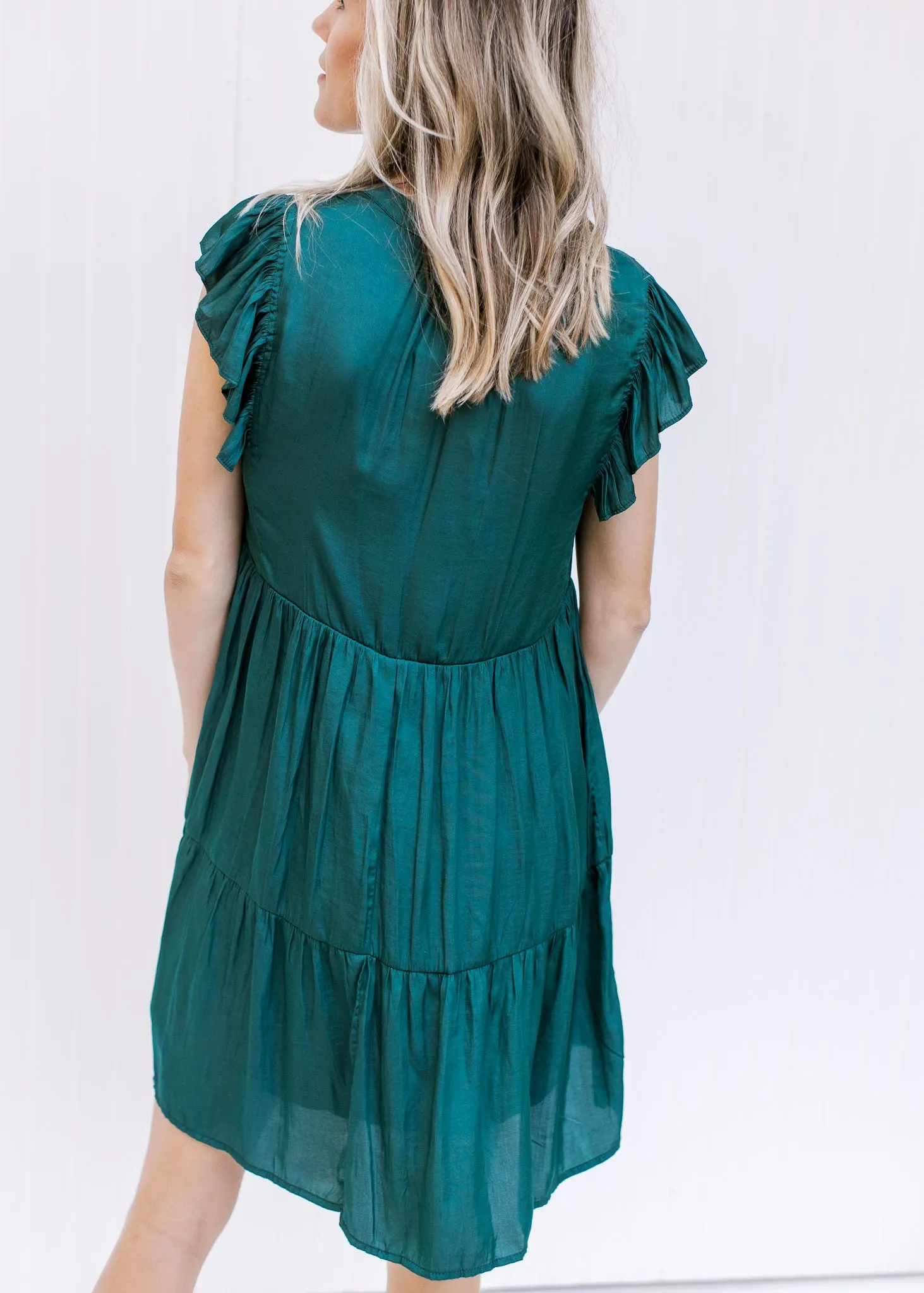 X Hunter Green Dress