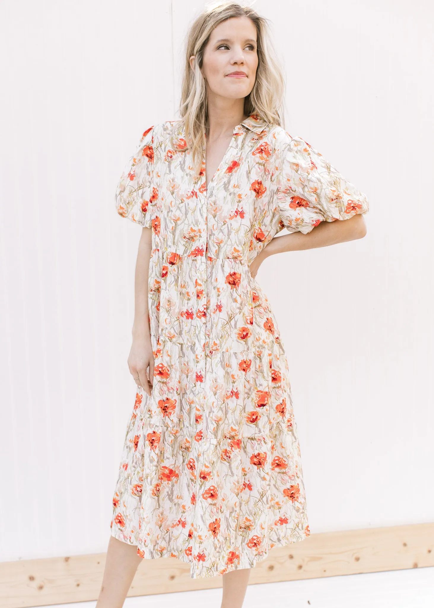 X Spring Wildflower Floral Maxi