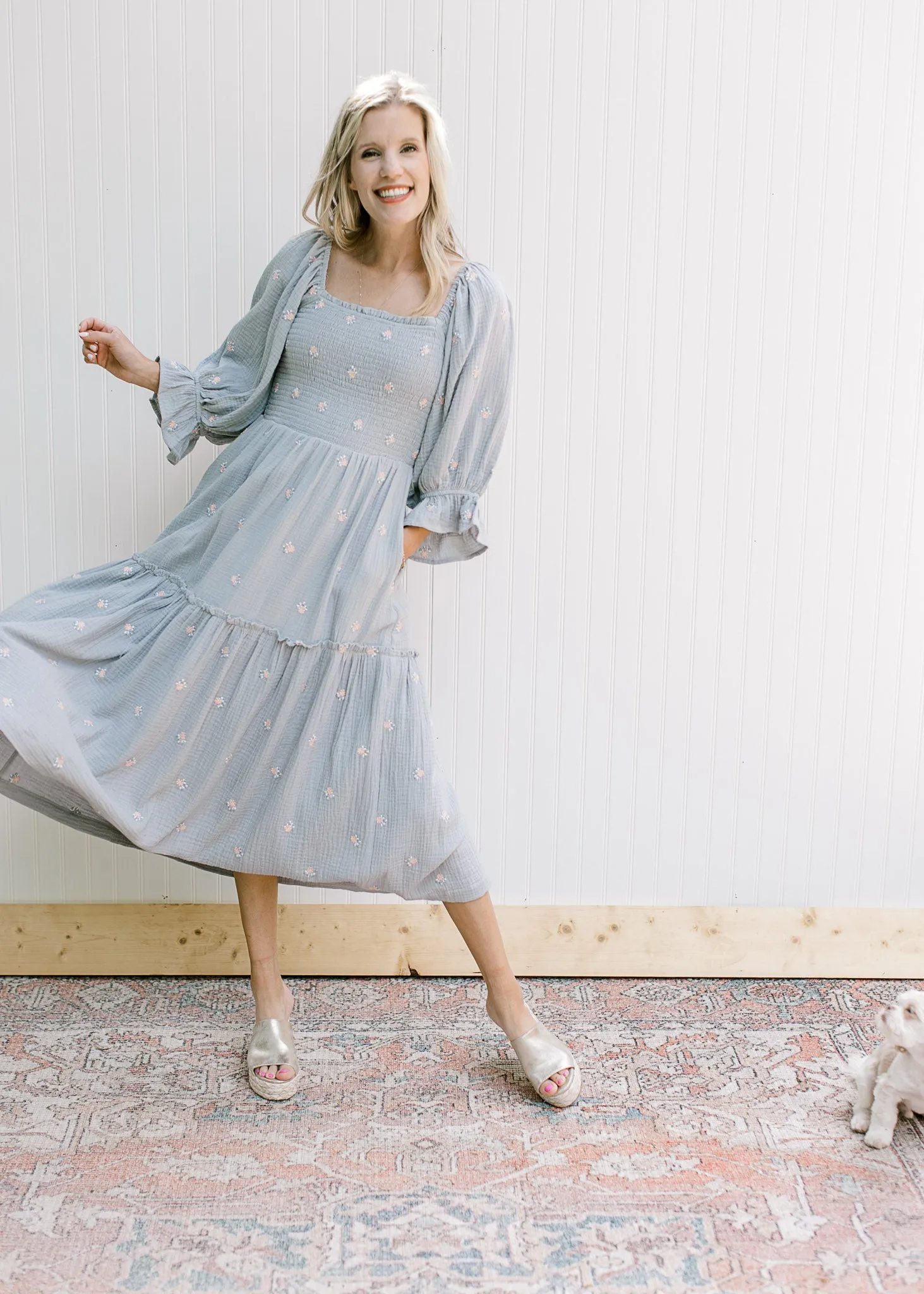 XZ Perfect Memory Blue Dress