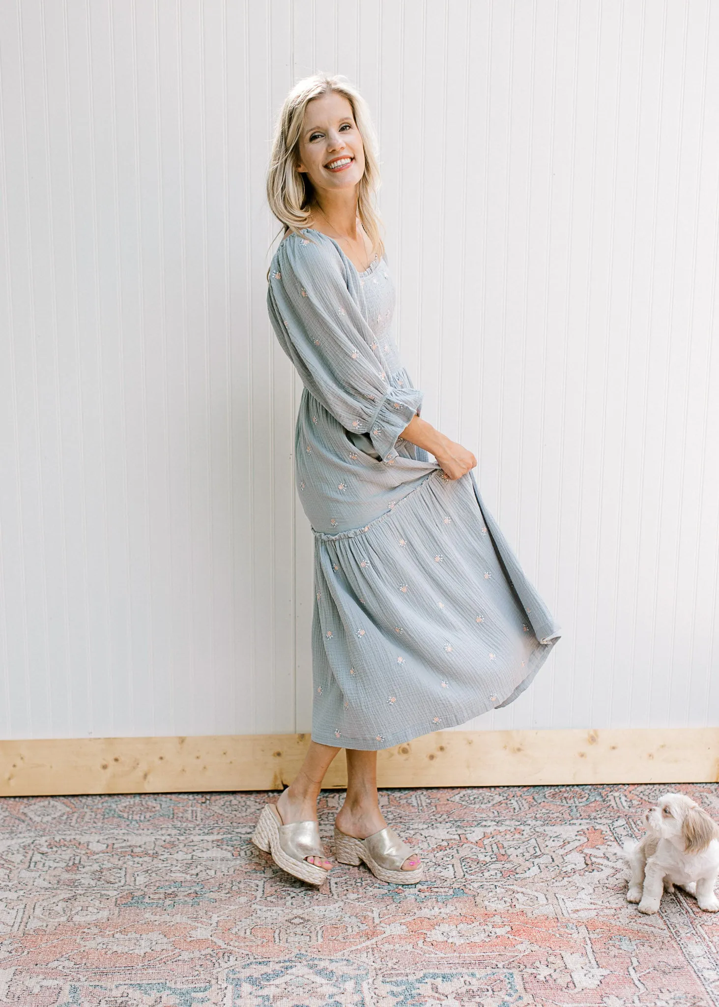 XZ Perfect Memory Blue Dress