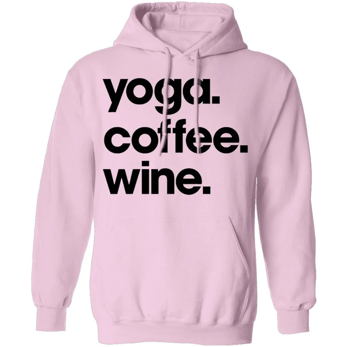 Yoga Coffee Wine T-Shirt