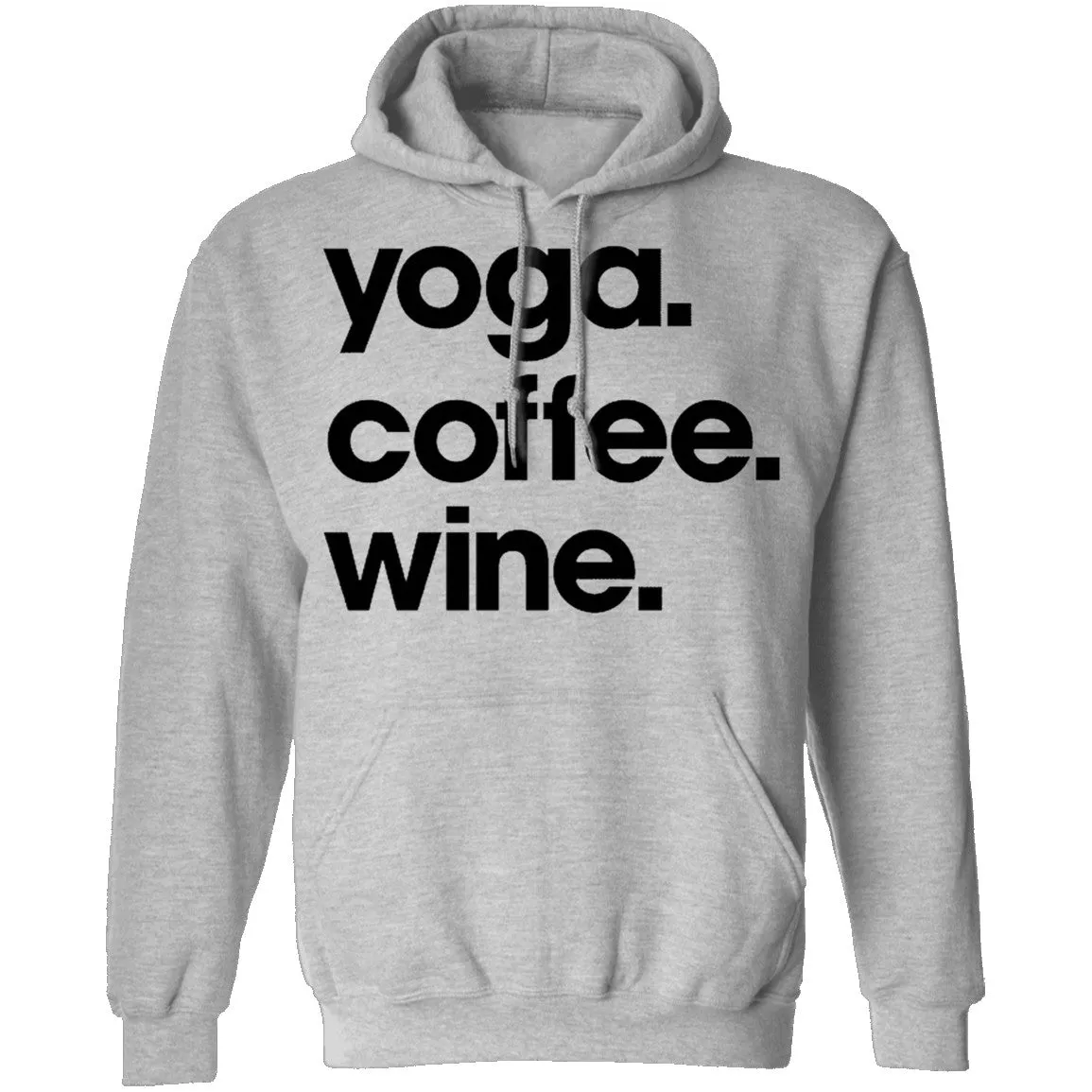Yoga Coffee Wine T-Shirt