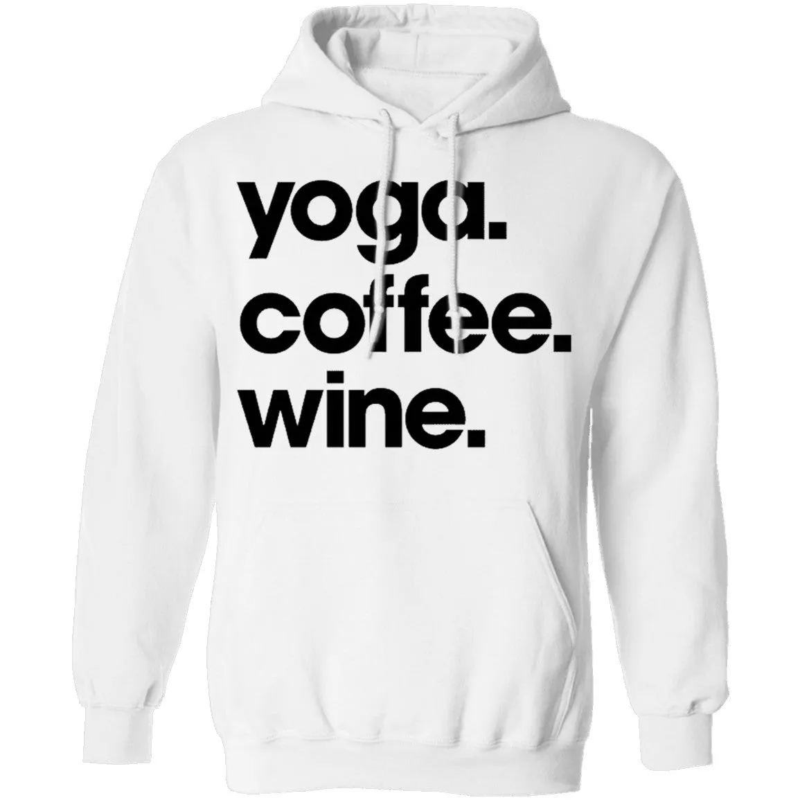 Yoga Coffee Wine T-Shirt