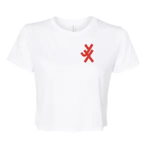 YX Womens Crop White