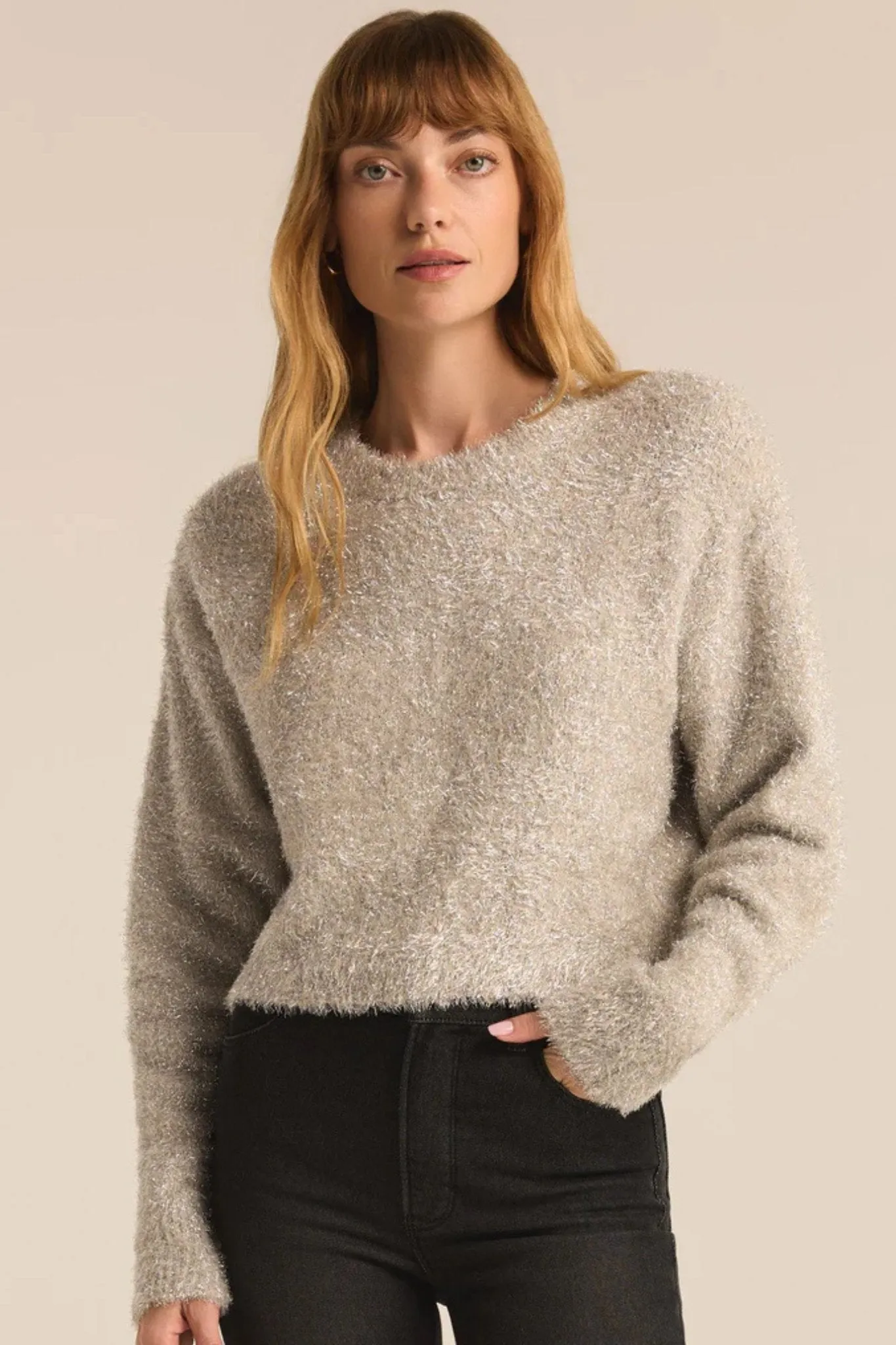 Z Supply: Tinseltown Sweater in Champagne
