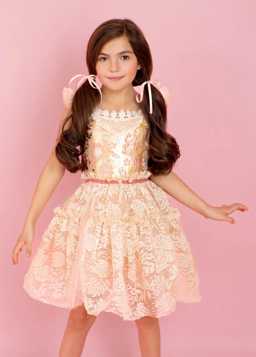 Zaliki Dress in Shell