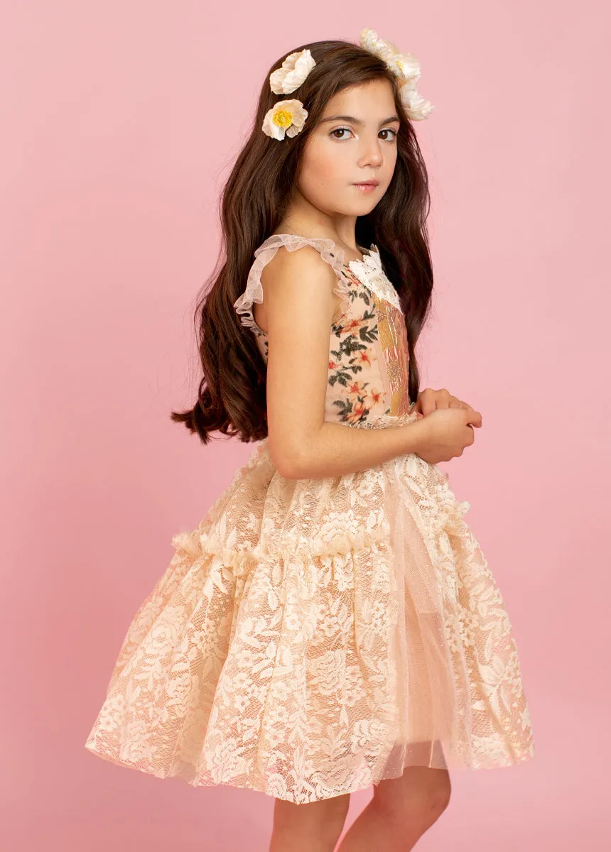 Zaliki Dress in Shell