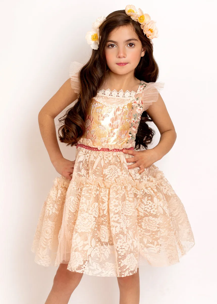 Zaliki Dress in Shell