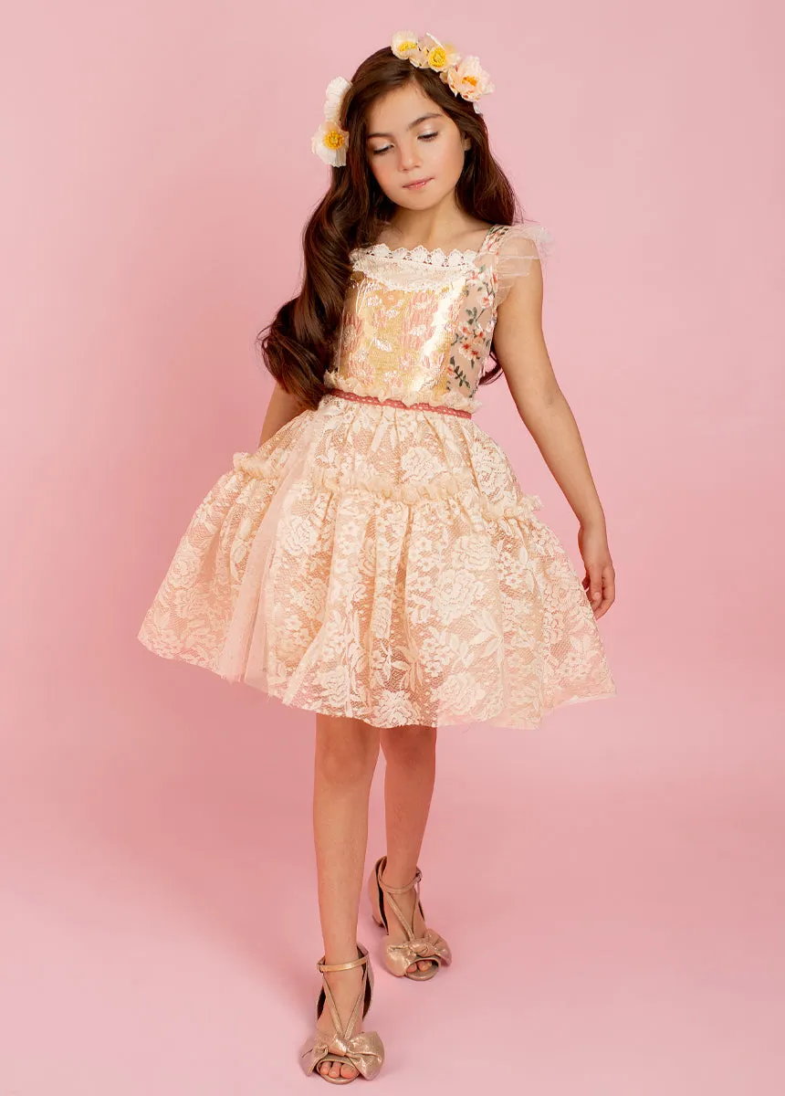 Zaliki Dress in Shell