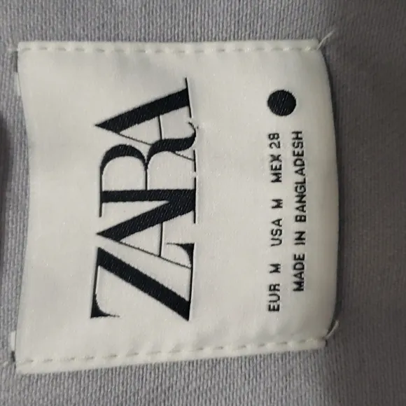 Zara Jean Cropped Vest, Size M