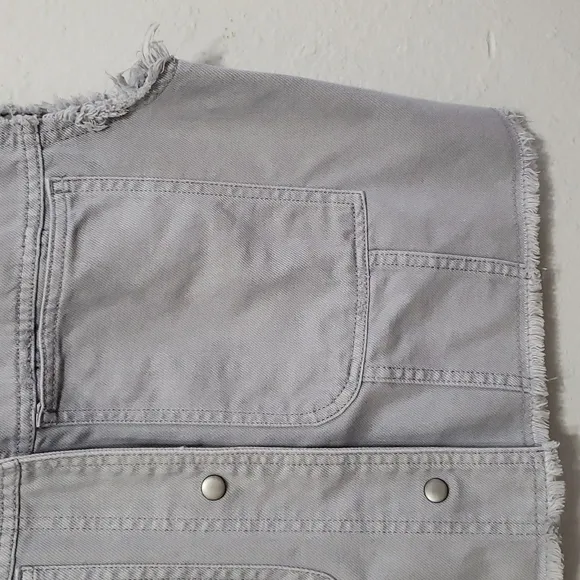 Zara Jean Cropped Vest, Size M