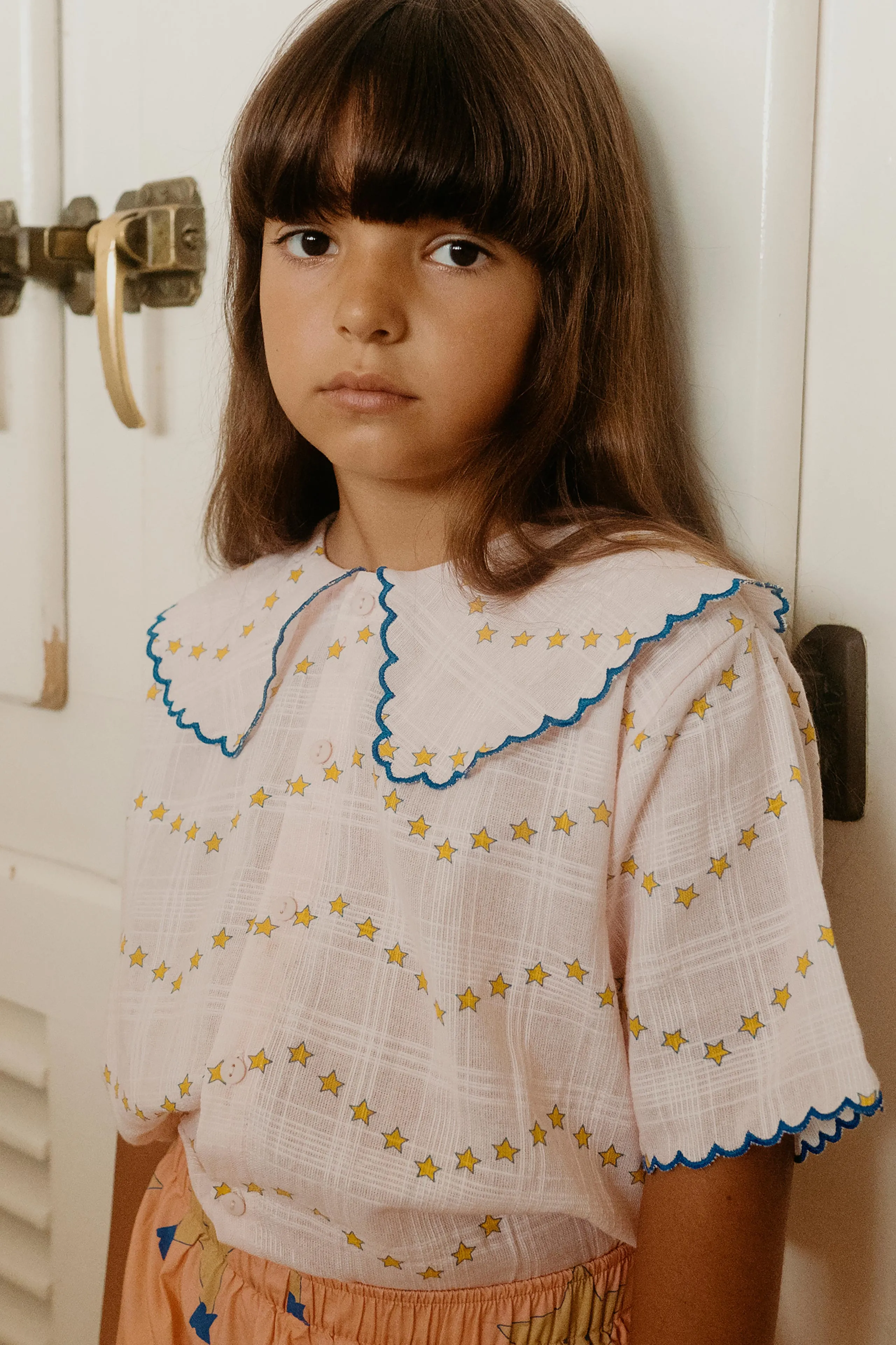 Zig Zag Shirt, Pastel Pink